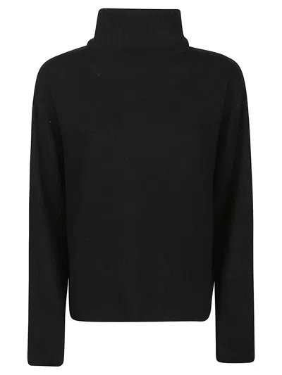 Aragona Turtleneck Cashmere Sweater In Black