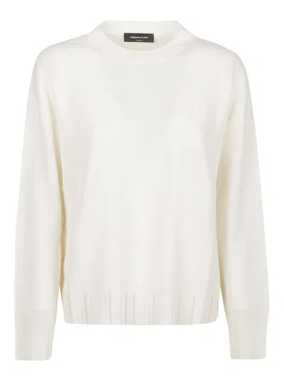 Fabiana Filippi Sweater  Woman Color Beige In White