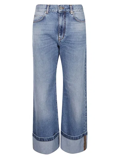 Pinko Wanda Wide Leg In Blue