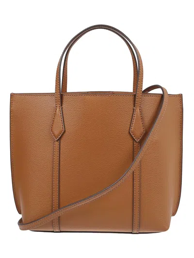 Tory Burch Perry Small Tote Bags In Brown