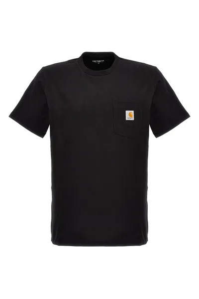 Carhartt S/s Pocket T-shirt In Black