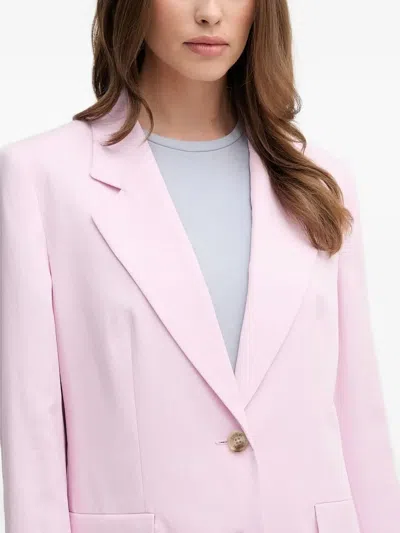 Joop Single-button Notched-lapel Blazer In Pink