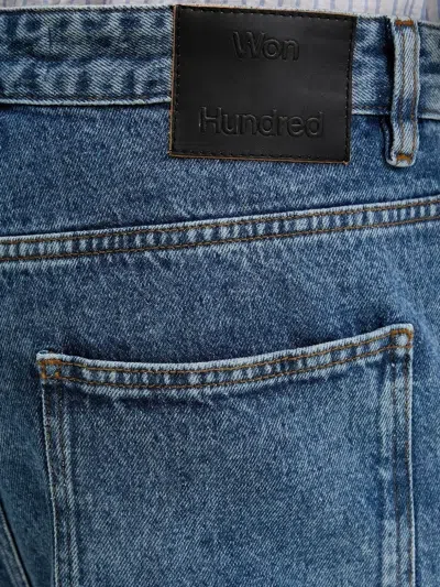 Won Hundred Denim Shorts In Blue