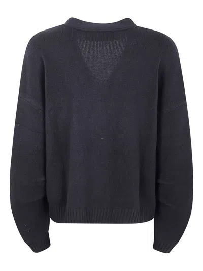 Circus Hotel Cardigan In Blue