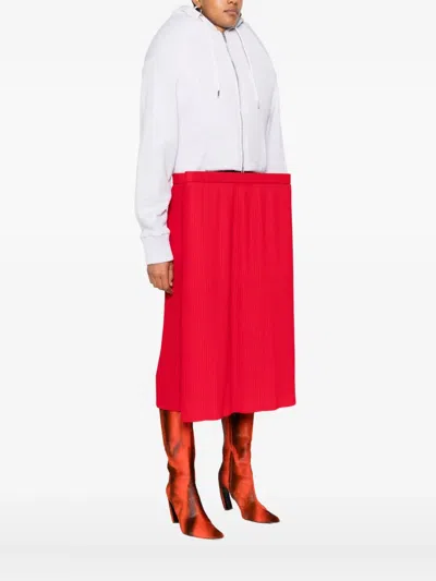 Duran Lantink Gray Sculptured Zip Up Hoodie In Gray