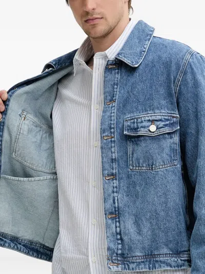 Won Hundred Flap-pocket Denim Jacket In Blue