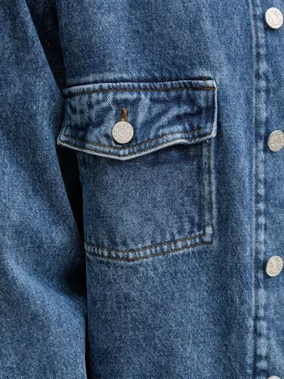 Won Hundred Flap-pocket Denim Jacket In Blue