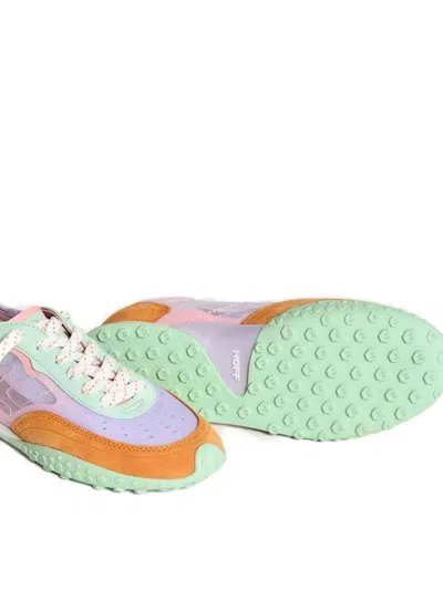 Hoff Parrot Mesh Panel Suede Sneakers In Multi