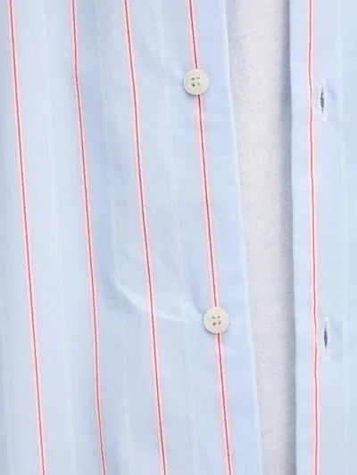 Won Hundred Stripe-pattern Shirt In Blue