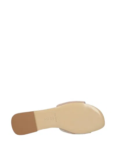 Baldinini Flower-embellished Suede Slides In Multi