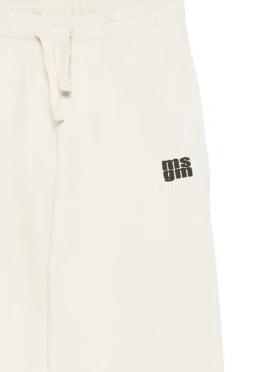 LOGO印花抽绳长裤