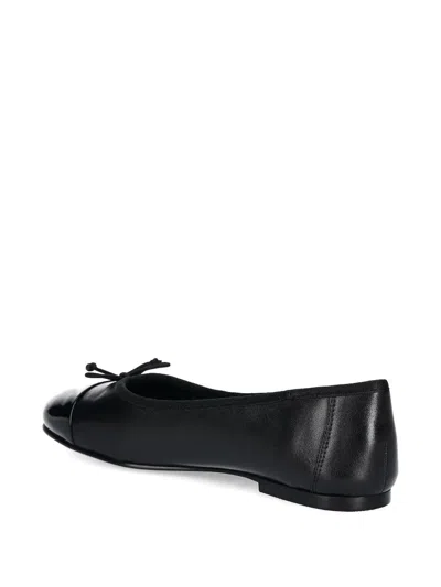 Gant Cap-toe Bow Ballet Flats In Black