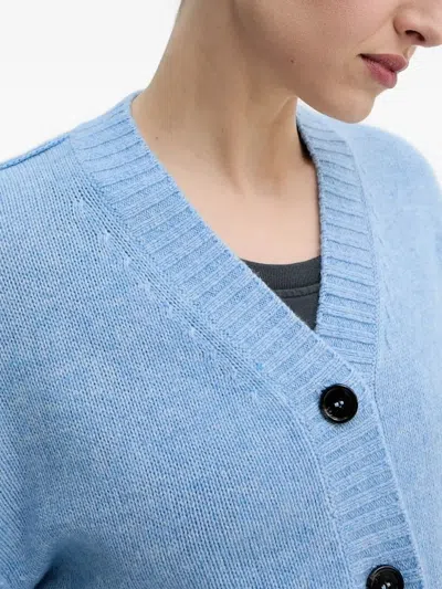 Day Birger Et Mikkelsen Button-fastening Cardigan In Blue
