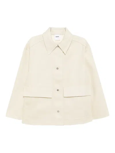 Day Birger Et Mikkelsen Harry Twill Jacket In White