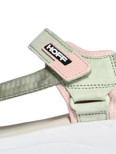 Hoff Platform Strap Sandals In Green