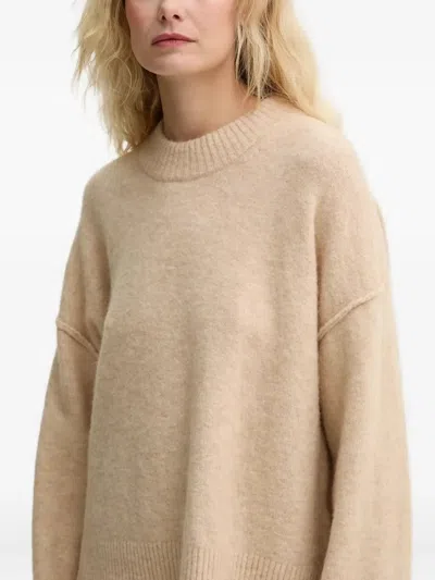 Day Birger Et Mikkelsen Seam-details Sweater In Brown