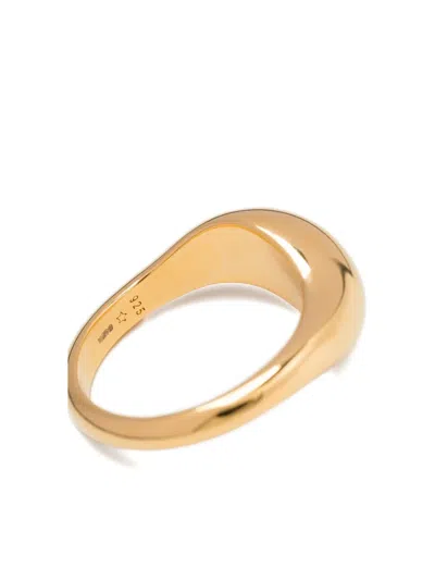 Missoma Savi Signature Stacking Ring In Gold