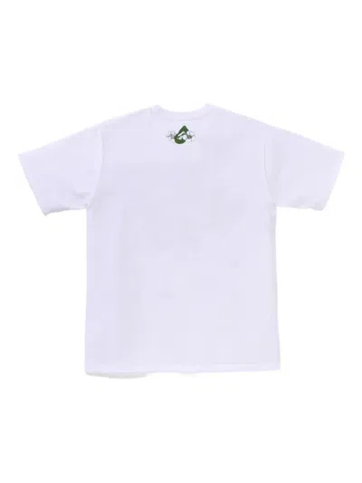A Bathing Ape Abc Resort T-shirt In White