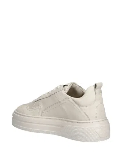 Copenhagen Leather Panelled Platform Sneakers In Neutral