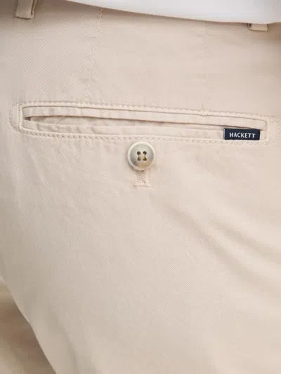 Hackett Flat-front Bermuda Shorts In Neutral