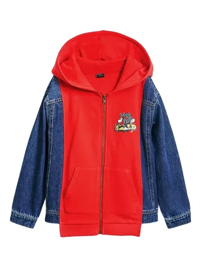 Desigual X Mickey Mouse™ Denim Jacket In Red