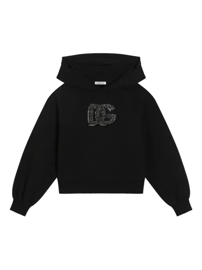 Dolce & Gabbana Dolce &amp; Gabbana Kids Black Sweatshirt In Black