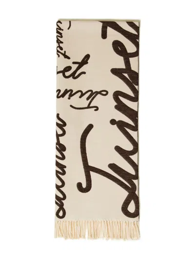 Twinset Scarf In Neutral