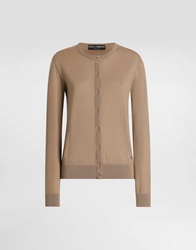 Dolce & Gabbana Cashmere Cardigan In Multi