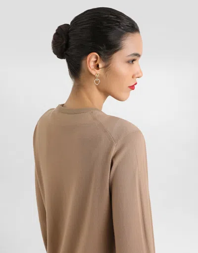 Dolce & Gabbana Cashmere Cardigan In Multi