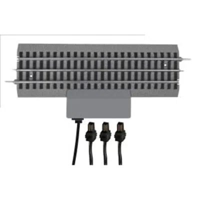 Lionel Fastrack Power Block Lockon In Gray