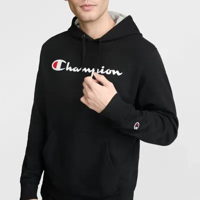 Champion Men's Hooded Sweatshirt In Blue