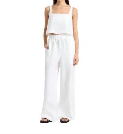 Bondi Born Delphi Cropped Top In White In White