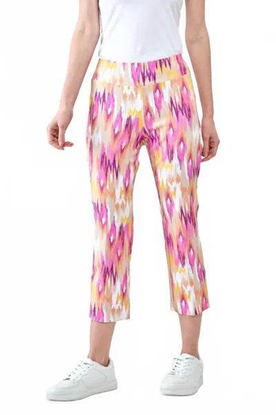 Insight Pastel Dream Capri Pants In Multicolor In Multi