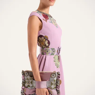 La Doublej Hand Pochette In Gray