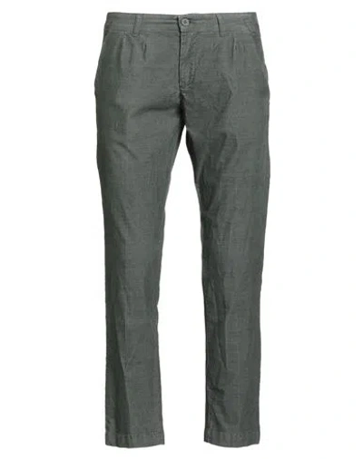 Exibit Man Pants Military Green Size 30 Cotton, Polyester, Elastane