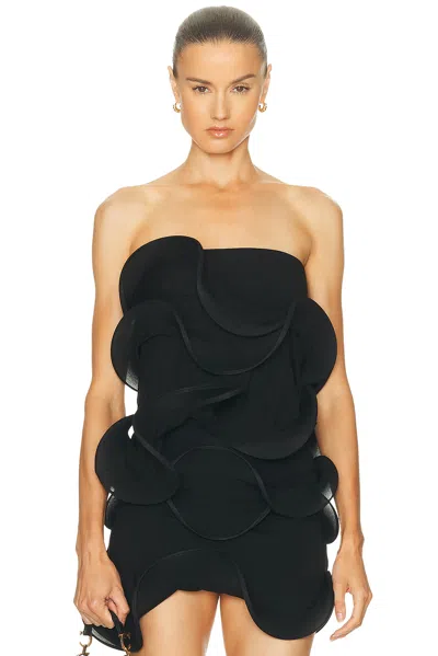 Sid Neigum Wave Tube Top In Black