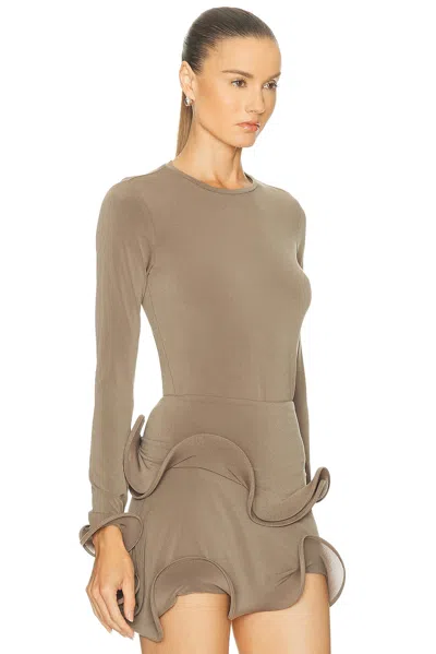 Sid Neigum Wave Tube Top In Gray