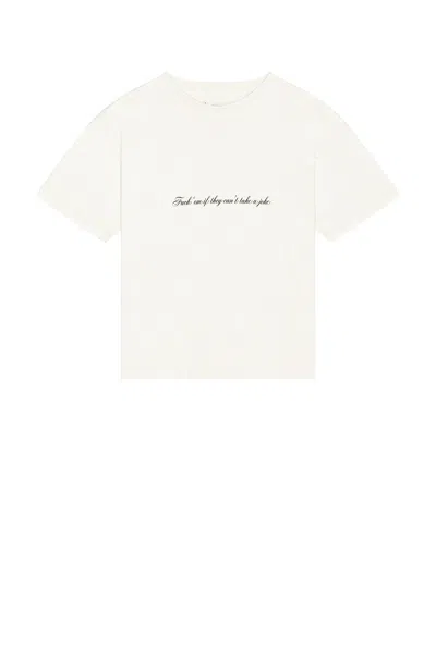 Remington Stone Joker Tee In White