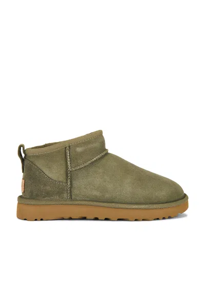 Ugg Classic Ultra Mini Boot In Green