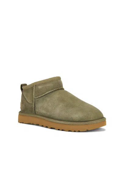 Ugg Classic Ultra Mini Boot In Green