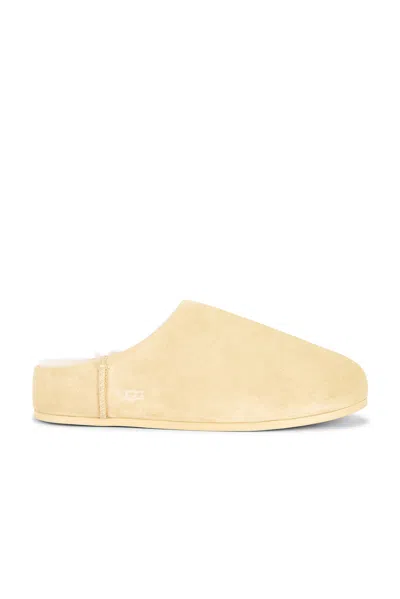 Ugg Cozy Faux Fur Lined Slippers In Yellow