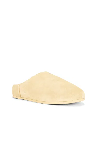 Ugg Cozy Faux Fur Lined Slippers In Yellow