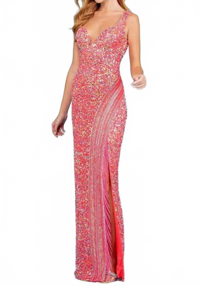 Scala Women's Gown In Calypso In Pink