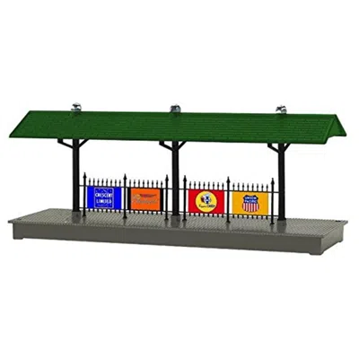 Lionel Illuminated Station Platform Train In Multi