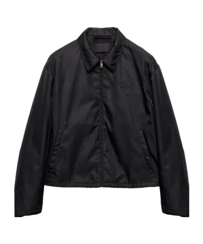 Prada Re-nylon Jacket In Black