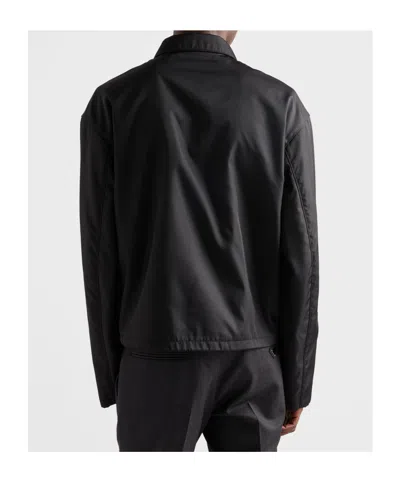 Prada Re-nylon Jacket In Black