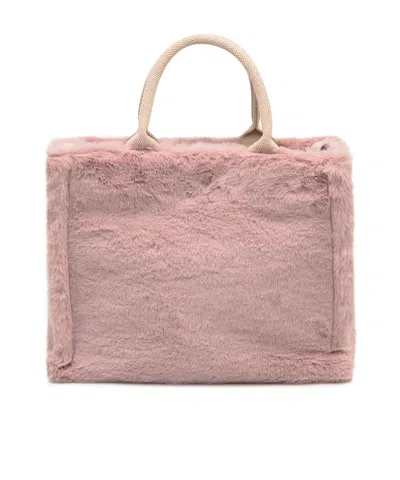 Marni Small Rectangular Tote Bag Handles In Pink