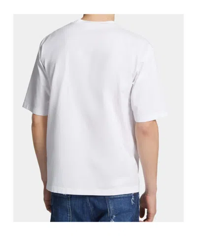 Dsquared2 Dsquared White Cotton T-shirt In White