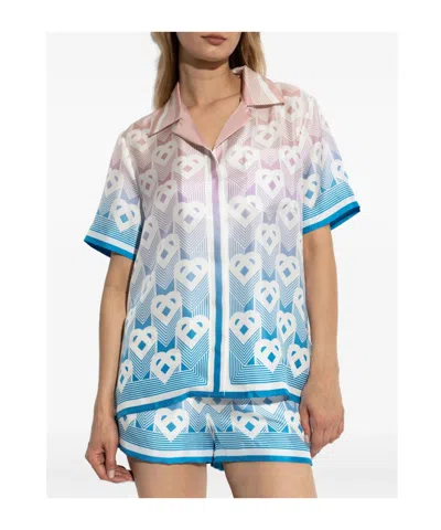 Casablanca Monogrammed Shirt In White