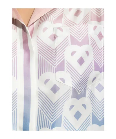 Casablanca Monogrammed Shirt In White